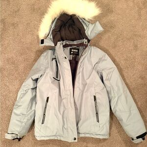 Skieer Kids Light blue Winter Jacket